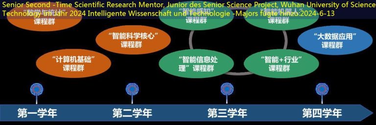 Senior Second -Time Scientific Research Mentor, Junior des Senior Science Project, Wuhan University of Science and Technology im Jahr 2024 Intelligente Wissenschaft und Technologie -Majors fügte hinzu